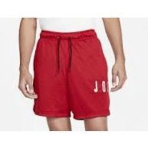 NEW Mens XXL NIKE AIR JORDAN Jumpman Basketball Gym Shorts Mesh DV7742-687 RED